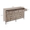 Manhattan Comfort 2-Piece DUMBO  5-Drawer Tall Dresser and DUMBO 10-Drawer Double Tall Dresser in Rustic Grey 2-DB04-GY - alternate 5